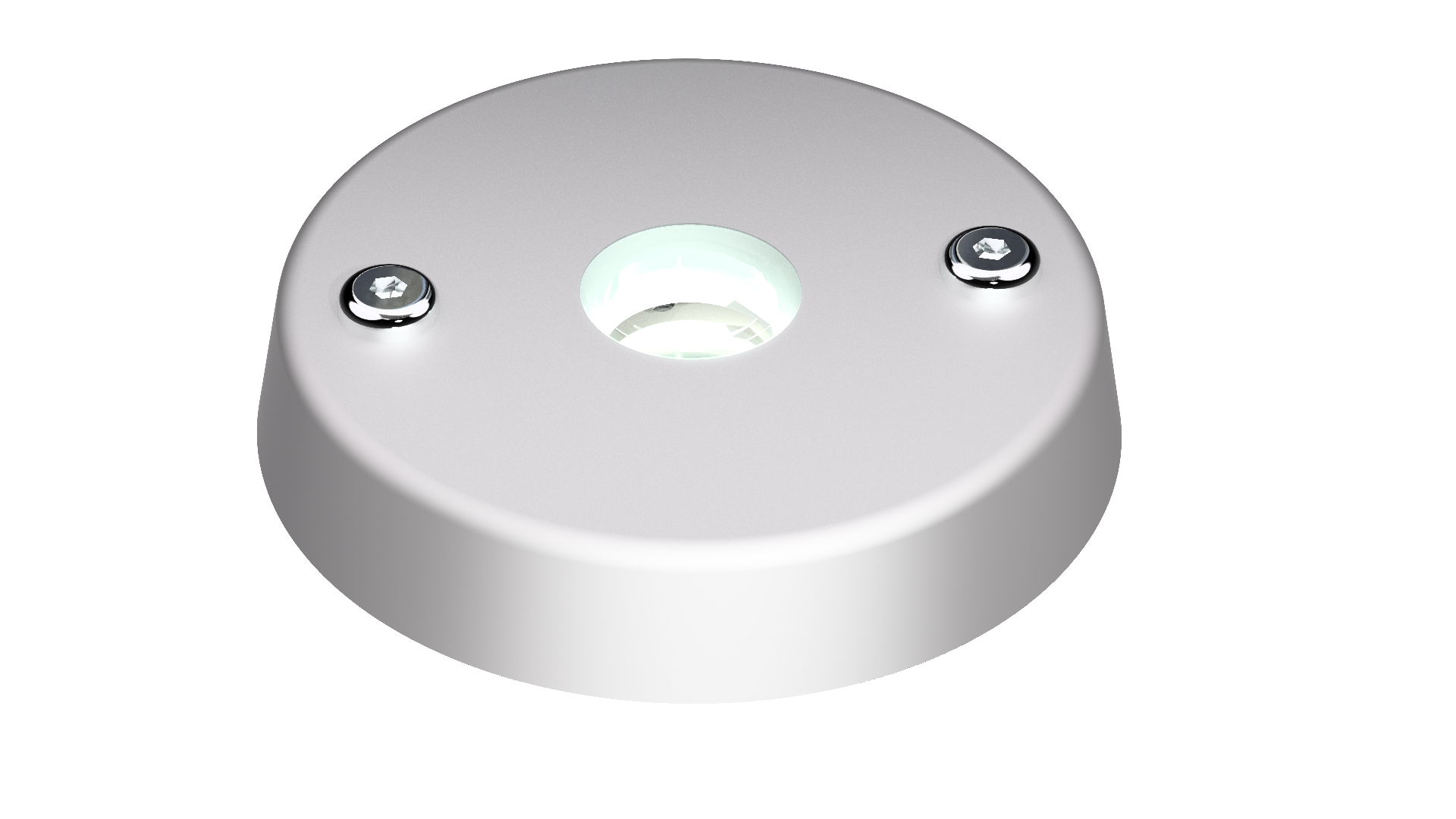 Spreader light, White/Red light, Surface mnt